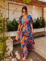 Palm Glow Dress