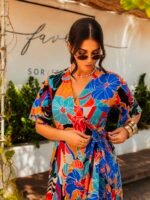 Palm Glow Dress - Image 3
