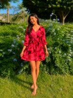 Rose Batik Dress