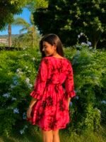 Rose Batik Dress - Image 4