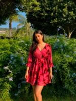 Rose Batik Dress - Image 3