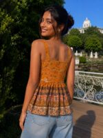 Orangy Boho Top - Image 3