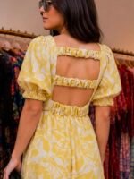 Yellow Paris Dress - Image 3