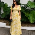 Yellow Paris Dress