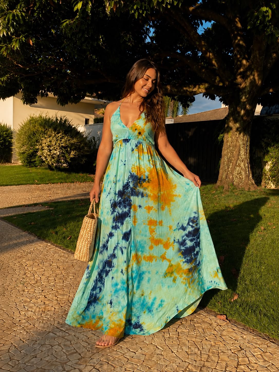 WhatsApp Image 2026-08-14 at 5.25.27 PM (1) Ceylon Batik Dress - Image 1