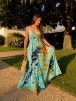 Ceylon Batik Dress - Image 2