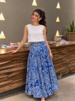 Marine Blue Skirt - Image 2