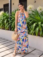 Feather Boho Dress - Image 4