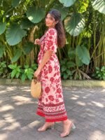 Riva Boho Wrap Dress - Image 4