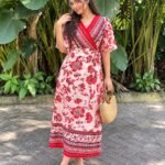 Riva Boho Wrap Dress