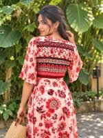 Riva Boho Wrap Dress - Image 2