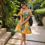 Yellow Melon Dress