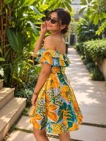 Yellow Melon Dress - Image 5