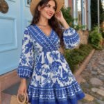 Blue Coastal Dress