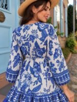 Blue Coastal Dress - Image 2