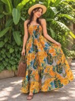 Palm Girl Dress