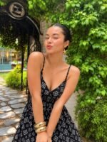 Black Coral Dress - Image 3
