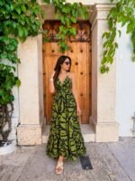 Green Cocktail Dress - Image 2