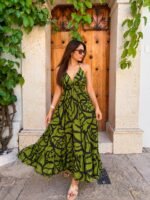 Green Cocktail Dress