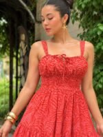Apricot Dress - Image 3